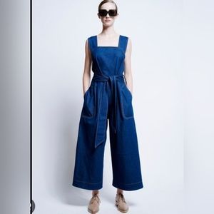 Madewell x Karen Walker sz 22 denim wideleg jumpsuit